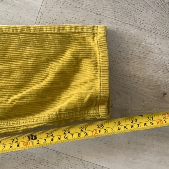 BDG Urban Outfitters gold corduroy mom high-rise size 27 in Chartreuse color - Picture 7 of 15